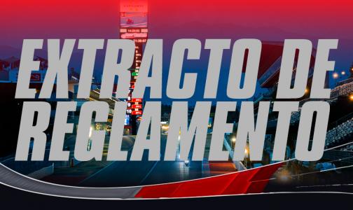 extracto de Reglamento