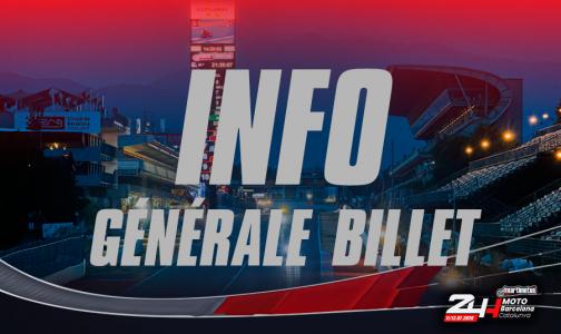 INFO générale billet